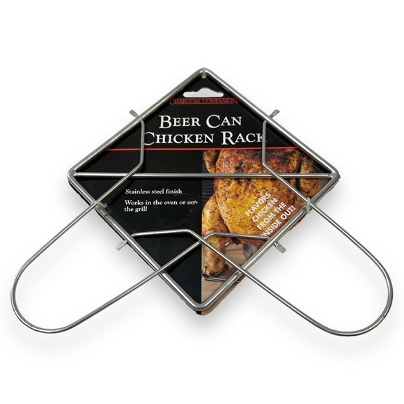 Charcoal Companion Beer Can Chicken Rack - Picture 1 of 9